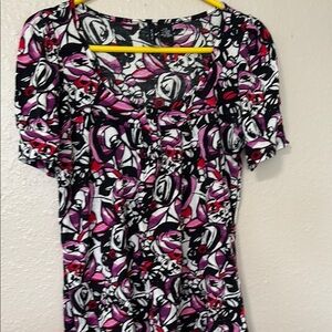 Floral Print Women's Top